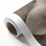 Modern Geometric Black and White Abstract Wall Art - Elegant Canvas