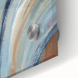 Sweeping Motion Blues – Modern Abstract Canvas Prints in Earth Tones