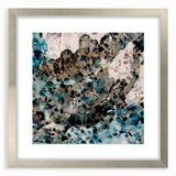 Earthen Harmony Abstracts – Teal and Beige Modern Abstract Wall Art