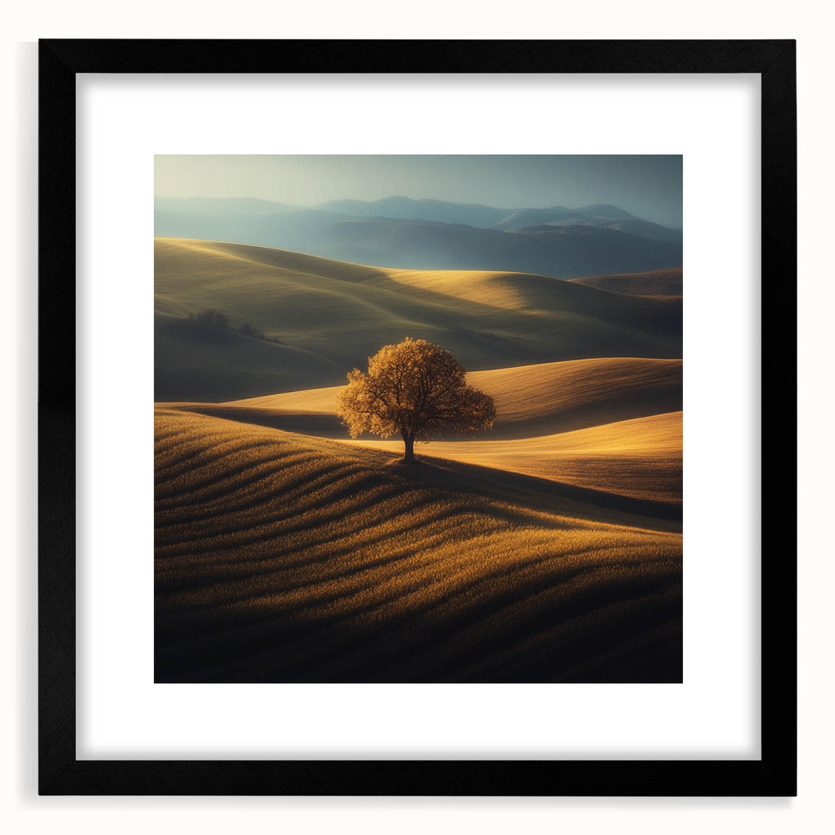 Golden Hills – Fine Art Photography of a Serene Landscape