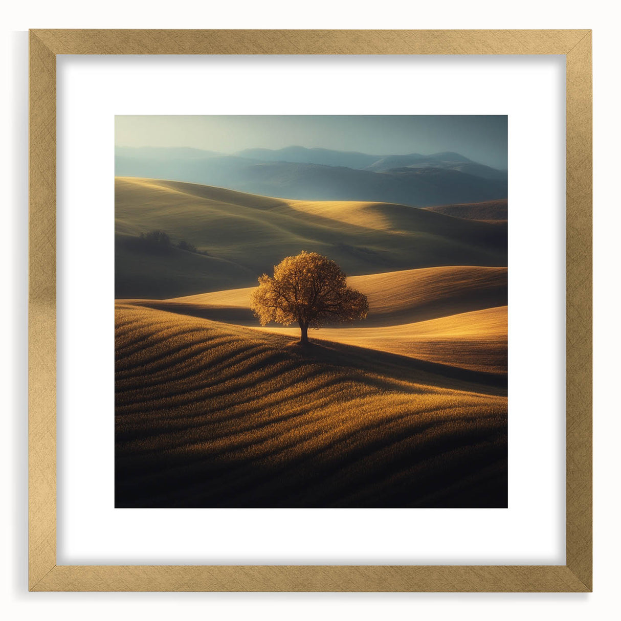 Golden Hills – Fine Art Photography of a Serene Landscape