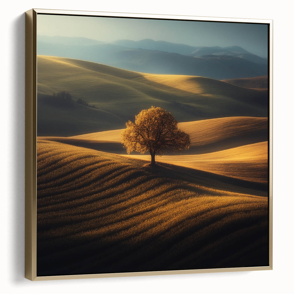 Golden Hills – Fine Art Photography of a Serene Landscape