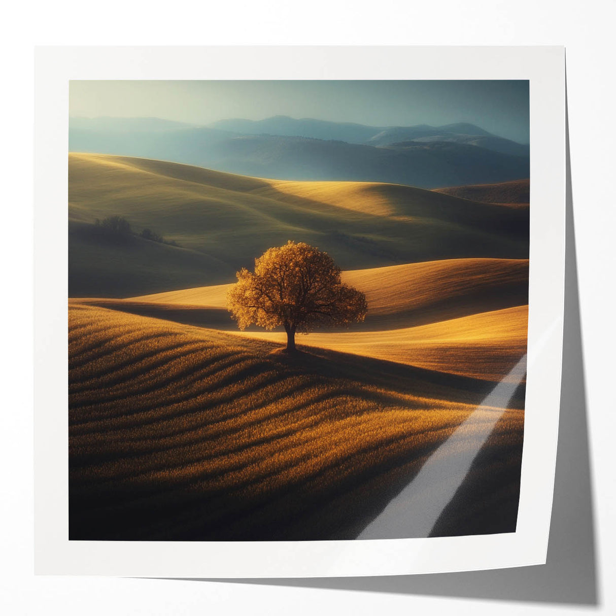 Golden Hills – Fine Art Photography of a Serene Landscape
