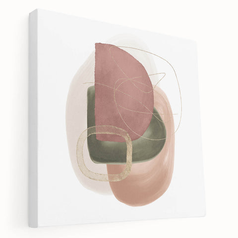 Geometric Minimalist Abstract Wall Art – Modern Geometric Decor