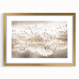 Abstract Canvas Wall Art – Serene Modern Painting in Beige & Gray