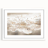 Abstract Canvas Wall Art – Serene Modern Painting in Beige & Gray