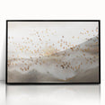 Abstract Canvas Wall Art – Serene Modern Painting in Beige & Gray