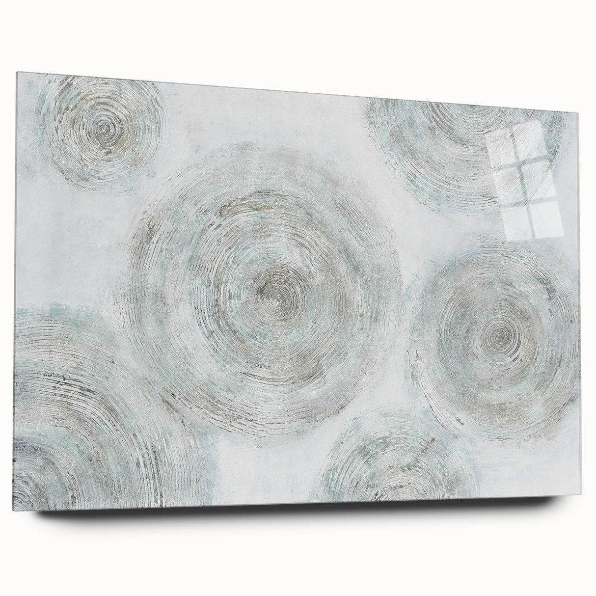 Zen Garden Wall Art – Minimalist Abstract Circular Design