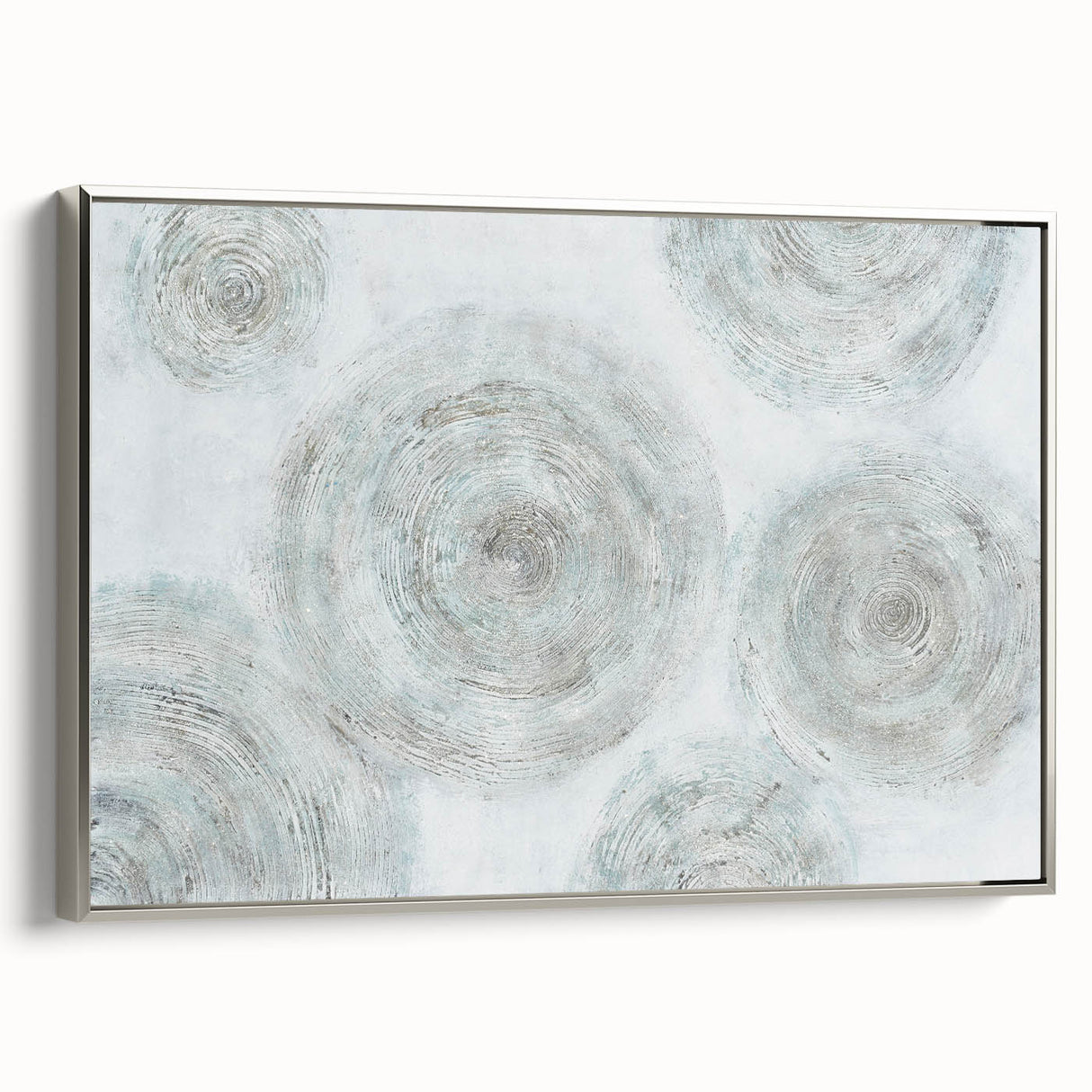 Zen Garden Wall Art – Minimalist Abstract Circular Design
