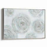 Zen Garden Wall Art – Minimalist Abstract Circular Design