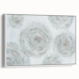 Zen Garden Wall Art – Minimalist Abstract Circular Design