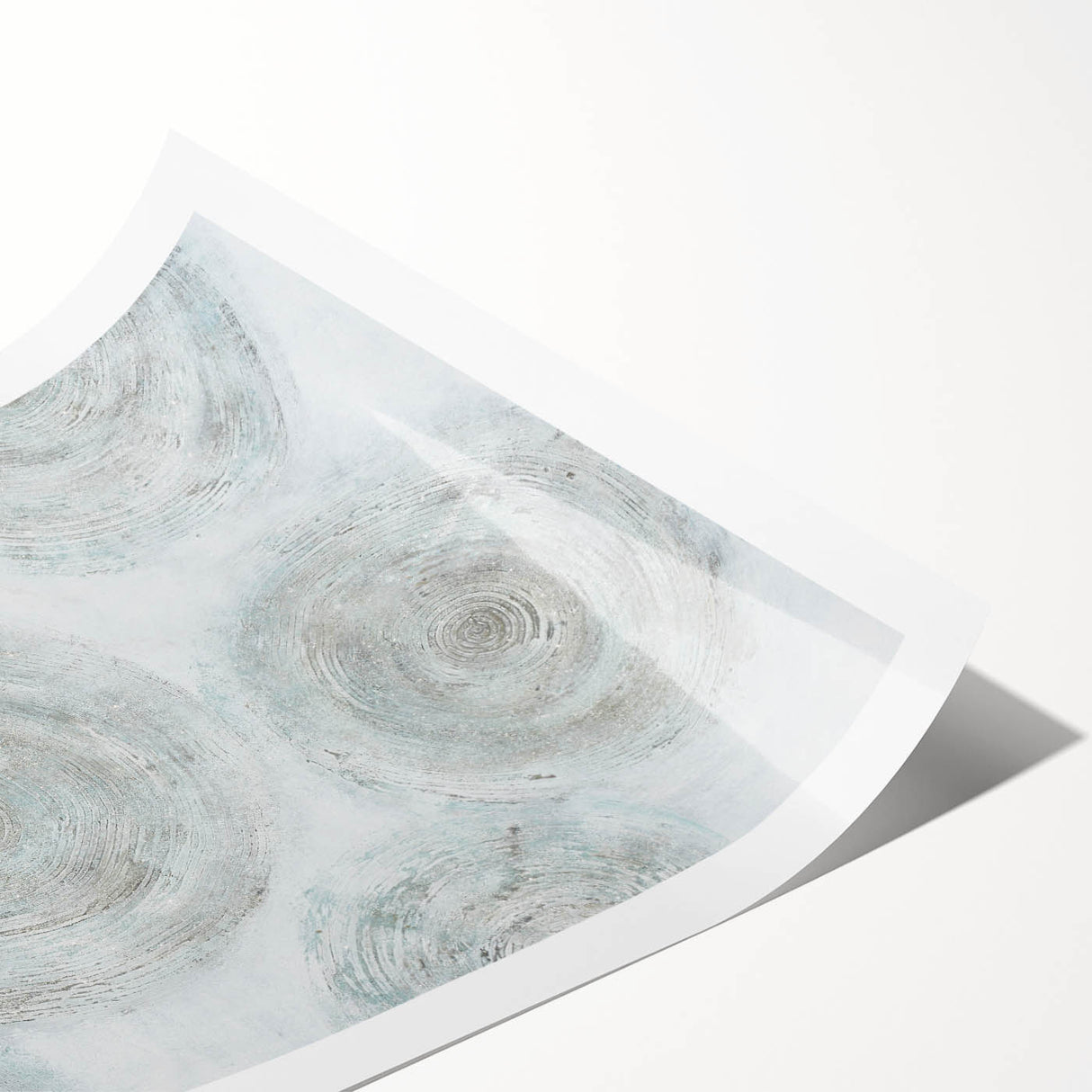 Zen Garden Wall Art – Minimalist Abstract Circular Design