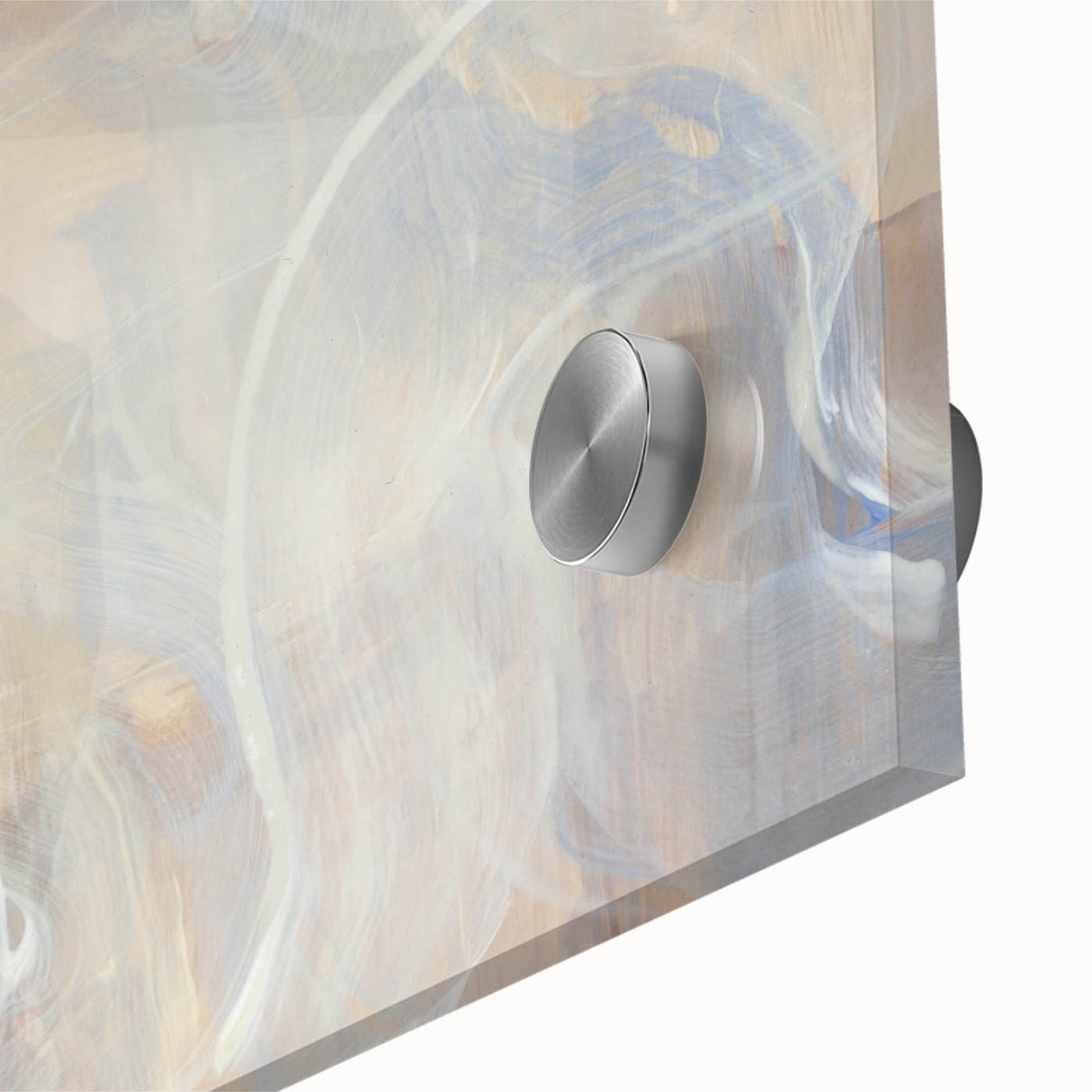 Timeless Textures Abstract Wall Art – Soft Beige and White Swirls