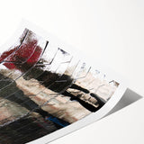 Vibrant Cityscape Canvas Prints – Rainy Reflection Urban Art