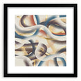 Ribbon Flow Elegance – Modern Abstract Canvas Prints for Interiors