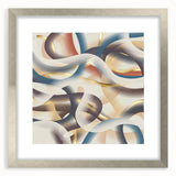 Ribbon Flow Elegance – Modern Abstract Canvas Prints for Interiors