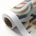 Ribbon Flow Elegance – Modern Abstract Canvas Prints for Interiors
