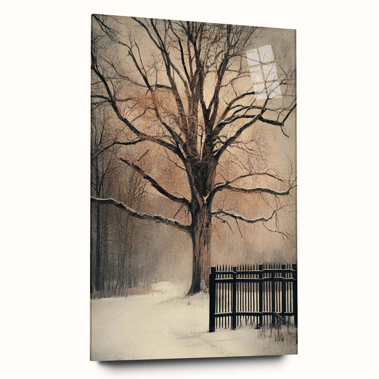 Winter’s Embrace – Fine Art Photography of a Snowy Landscape