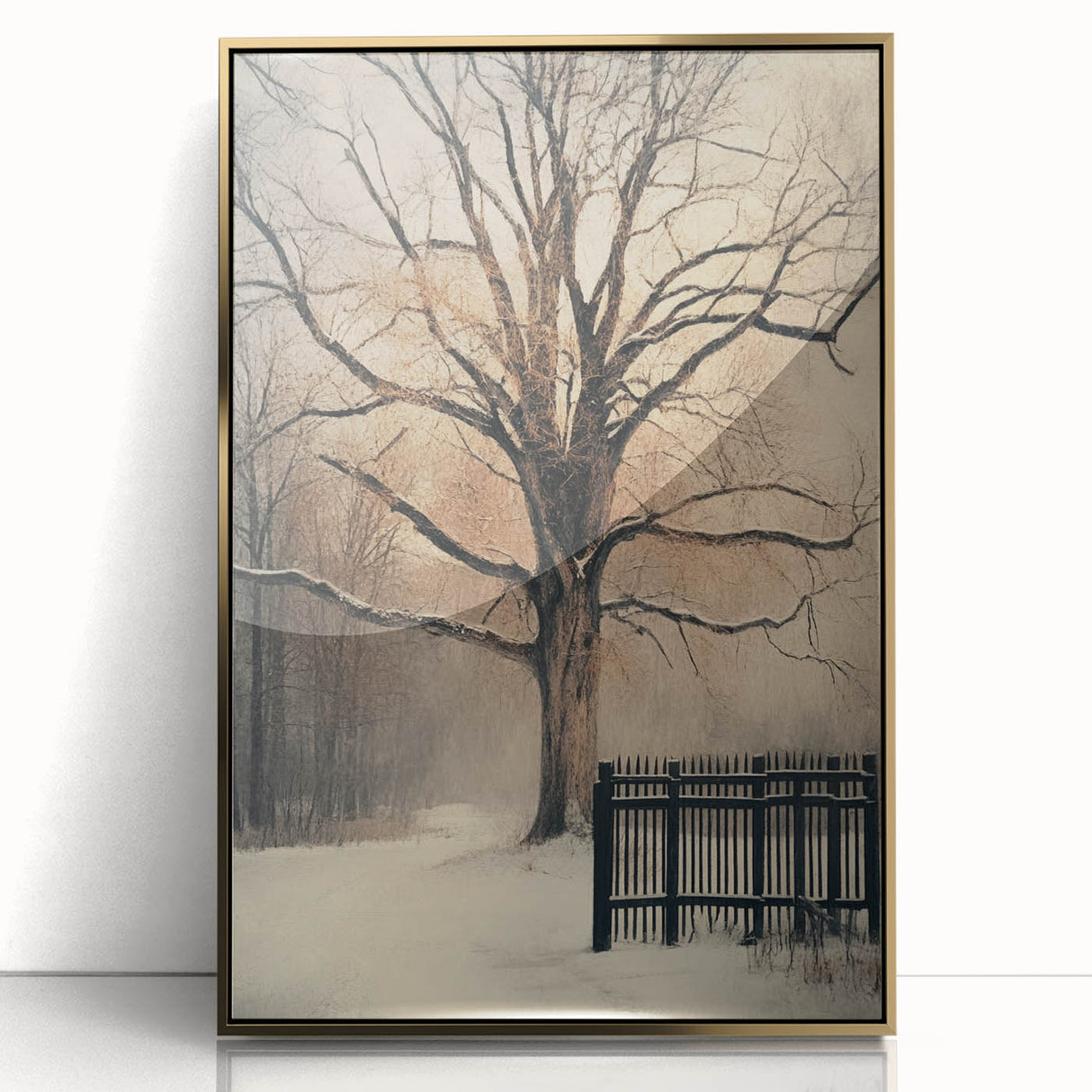 Winter’s Embrace – Fine Art Photography of a Snowy Landscape