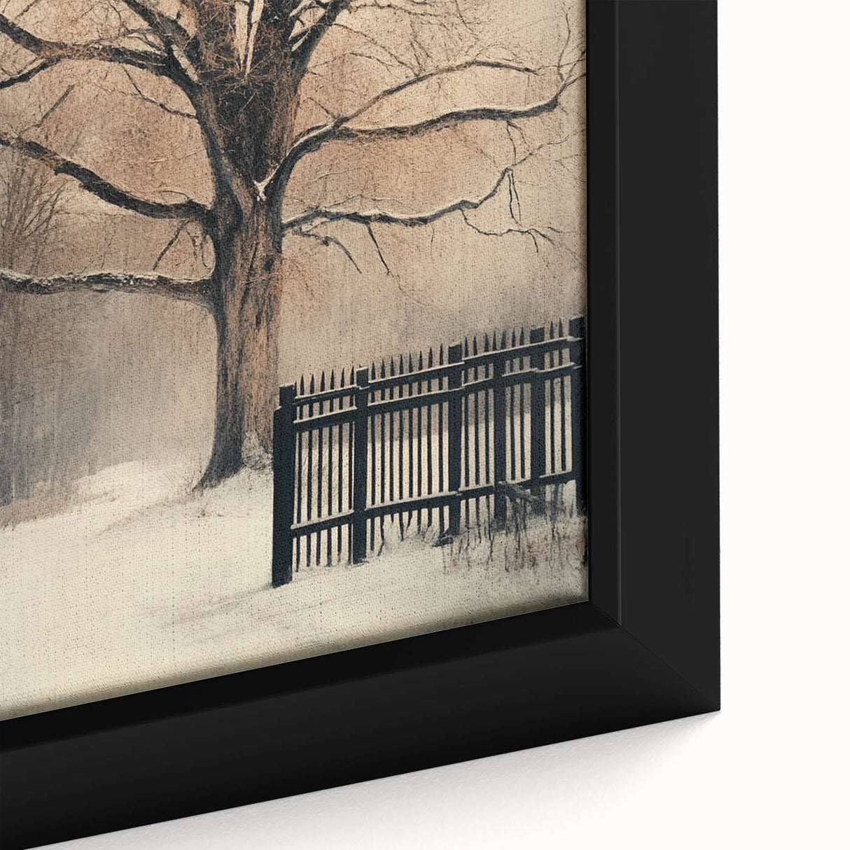Winter’s Embrace – Fine Art Photography of a Snowy Landscape