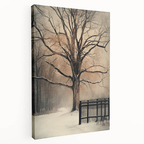 Winter’s Embrace – Fine Art Photography of a Snowy Landscape