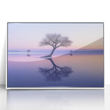 Serene Reflection Tree Art – Landscape & Nature Art Prints