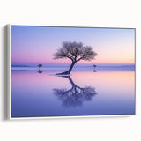 Serene Reflection Tree Art – Landscape & Nature Art Prints