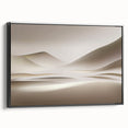 Minimalist Landscape Wall Art – Soft Beige Desert Dune Horizons