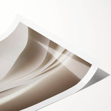 Minimalist Landscape Wall Art – Soft Beige Desert Dune Horizons