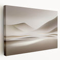 Minimalist Landscape Wall Art – Soft Beige Desert Dune Horizons