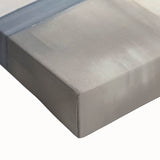 Contemporary Canvas Print - Navy Blue and Beige Abstract Art