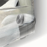 Moody Modern Wall Art – Contemporary Black & Gray Abstract Painting