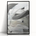 Moody Modern Wall Art – Contemporary Black & Gray Abstract Painting