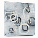 Modern Monochrome Wall Art – Abstract Geometric Design