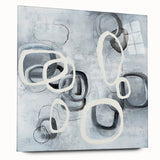 Modern Monochrome Wall Art – Abstract Geometric Design