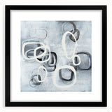 Modern Monochrome Wall Art – Abstract Geometric Design