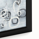 Modern Monochrome Wall Art – Abstract Geometric Design