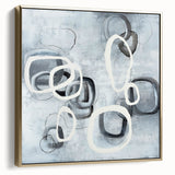 Modern Monochrome Wall Art – Abstract Geometric Design