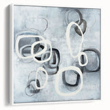 Modern Monochrome Wall Art – Abstract Geometric Design