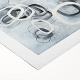 Modern Monochrome Wall Art – Abstract Geometric Design