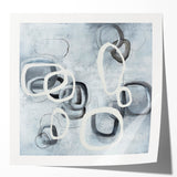 Modern Monochrome Wall Art – Abstract Geometric Design