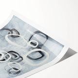 Modern Monochrome Wall Art – Abstract Geometric Design