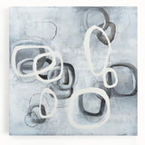 Modern Monochrome Wall Art – Abstract Geometric Design