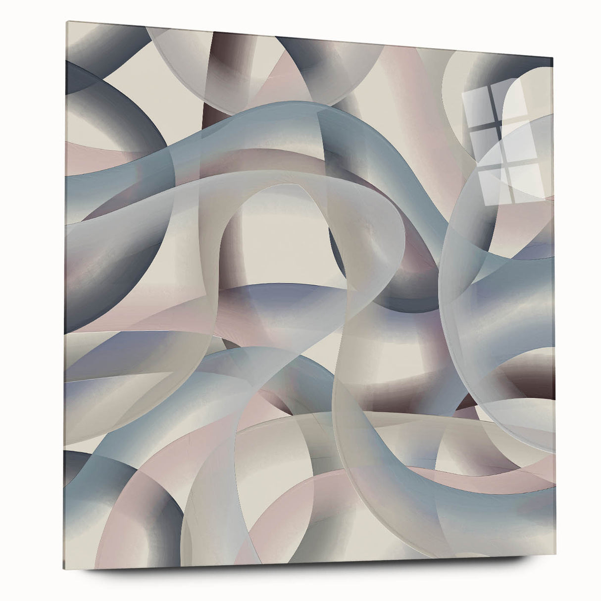 Soft Curve Harmony – Colorful Abstract Wall Hangings in Pastel Tones