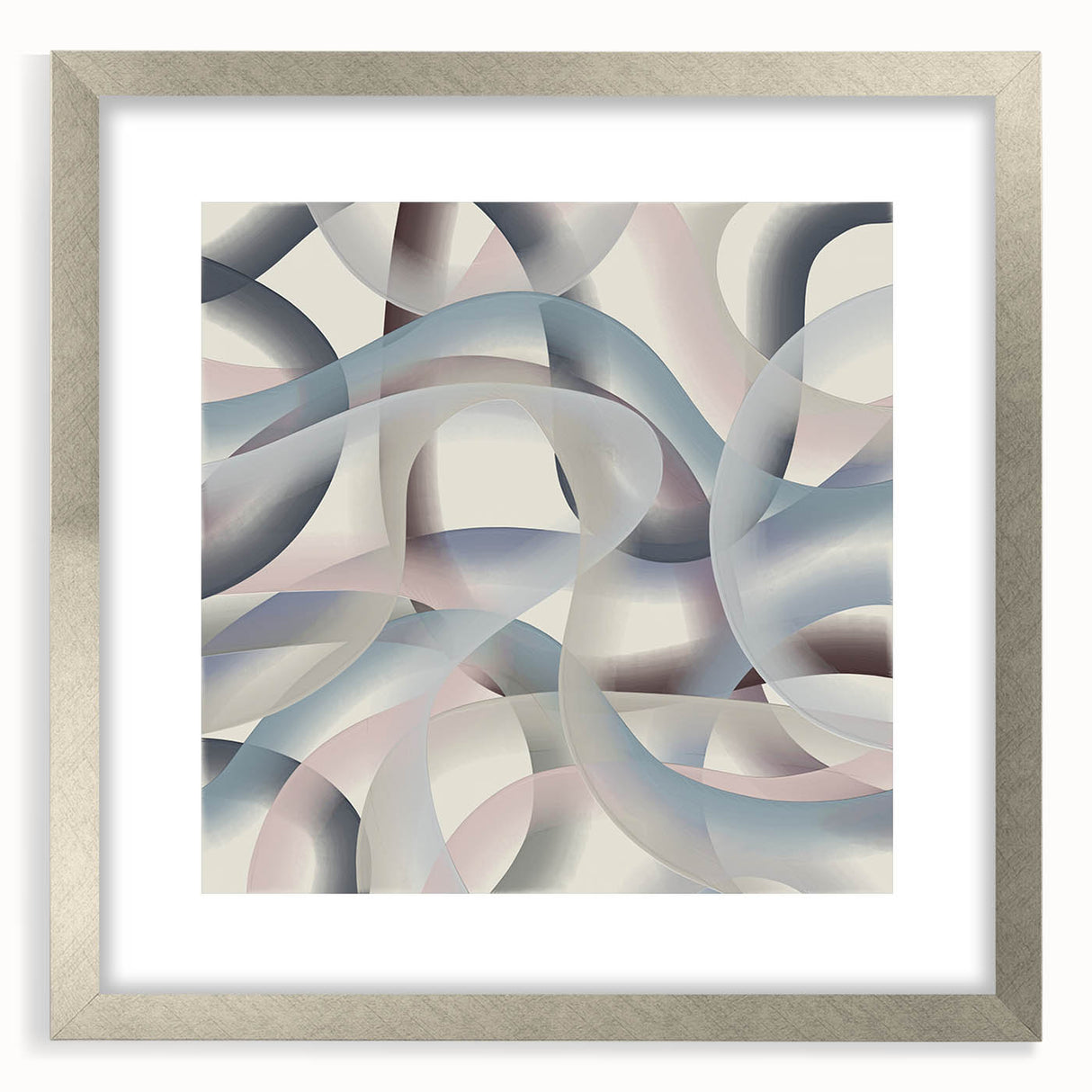 Soft Curve Harmony – Colorful Abstract Wall Hangings in Pastel Tones
