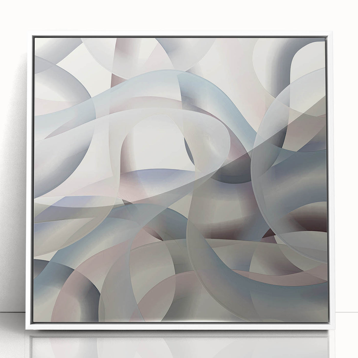 Soft Curve Harmony – Colorful Abstract Wall Hangings in Pastel Tones