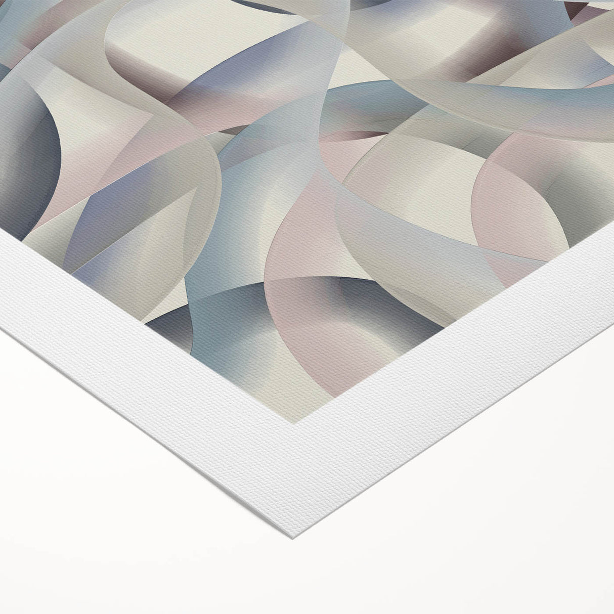 Soft Curve Harmony – Colorful Abstract Wall Hangings in Pastel Tones