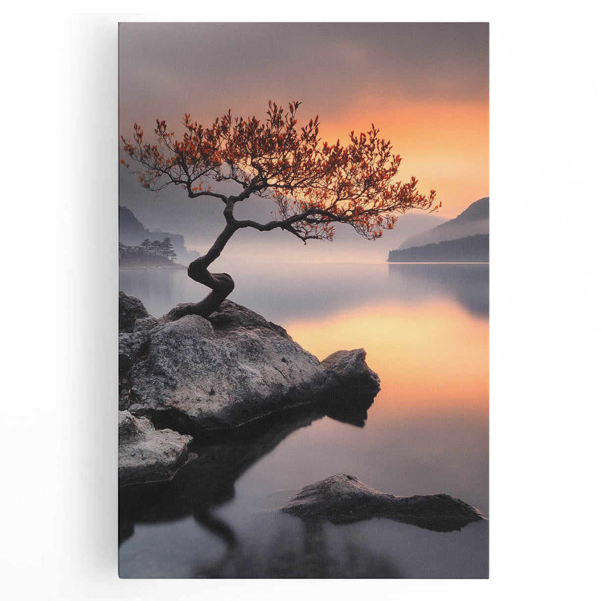 Serene Sunset Reflection – Fine Art Landscape Photography