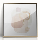 Contemporary Minimalist Wall Art – Abstract Geometric Framed Print