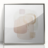 Contemporary Minimalist Wall Art – Abstract Geometric Framed Print